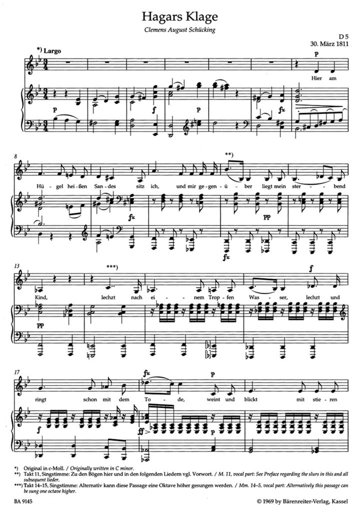 Lieder, Volume 5